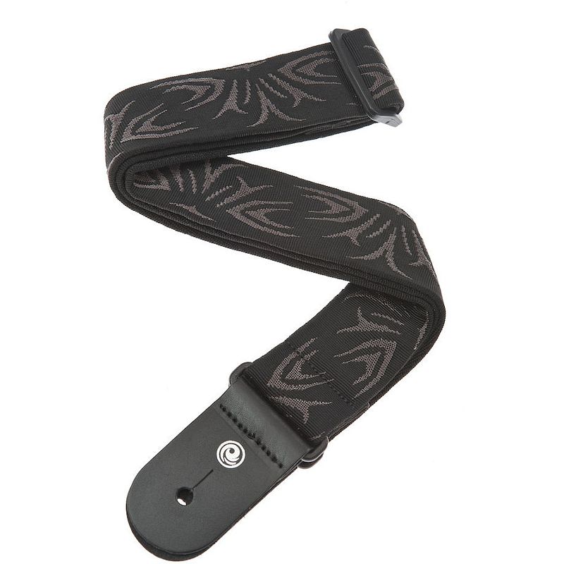 Foto van D'saddario 50f078 gitaarband black/grey tattoo