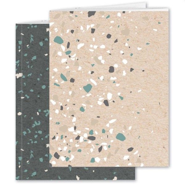 Foto van Schrift a4 10mm terrazzo 2 stuks