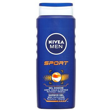 Foto van Nivea men sport shower gel 500ml bij jumbo