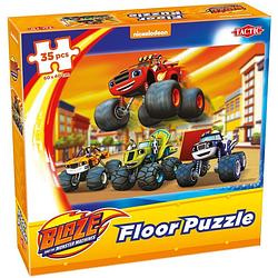 Foto van Tactic vloerpuzzel nickelodeon blaze 60 x 40 cm 35-delig