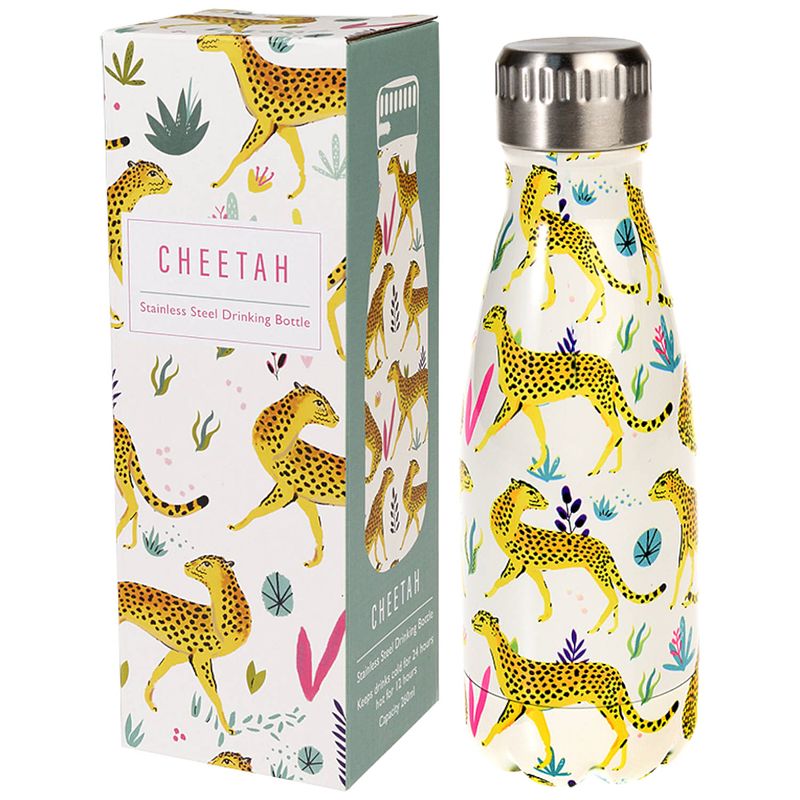 Foto van Rex london waterfles cheetah 260ml