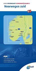 Foto van Anwb wegenkaart scandinavië/ijsland 3. noorwegen-zuid - pakket (9789018048570)
