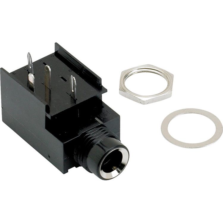 Foto van Fender 4-pins mono jack connector voor versterkers