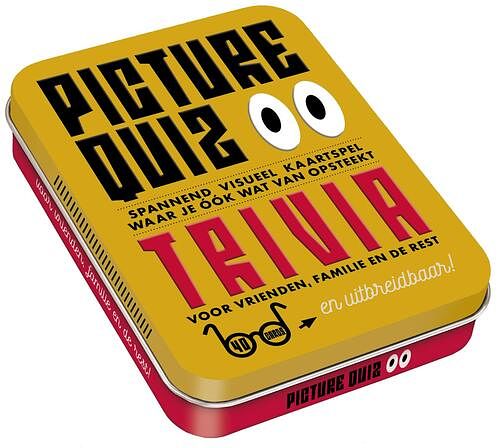 Foto van Picture quiz - trivia orange - paperback (9789464084443)