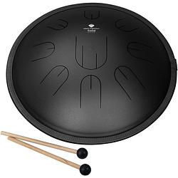 Foto van Sela se 380 melody tongue drum d kurd 14 inch black incl. draagtas