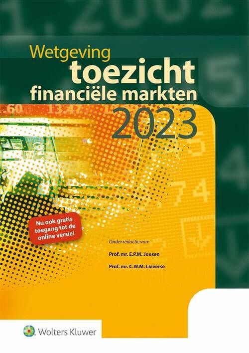 Foto van Wetgeving toezicht financiële markten 2023 - paperback (9789013171709)