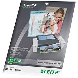 Foto van Leitz lamineerfolie din a3 80 micron glanzend 25 stuk(s)