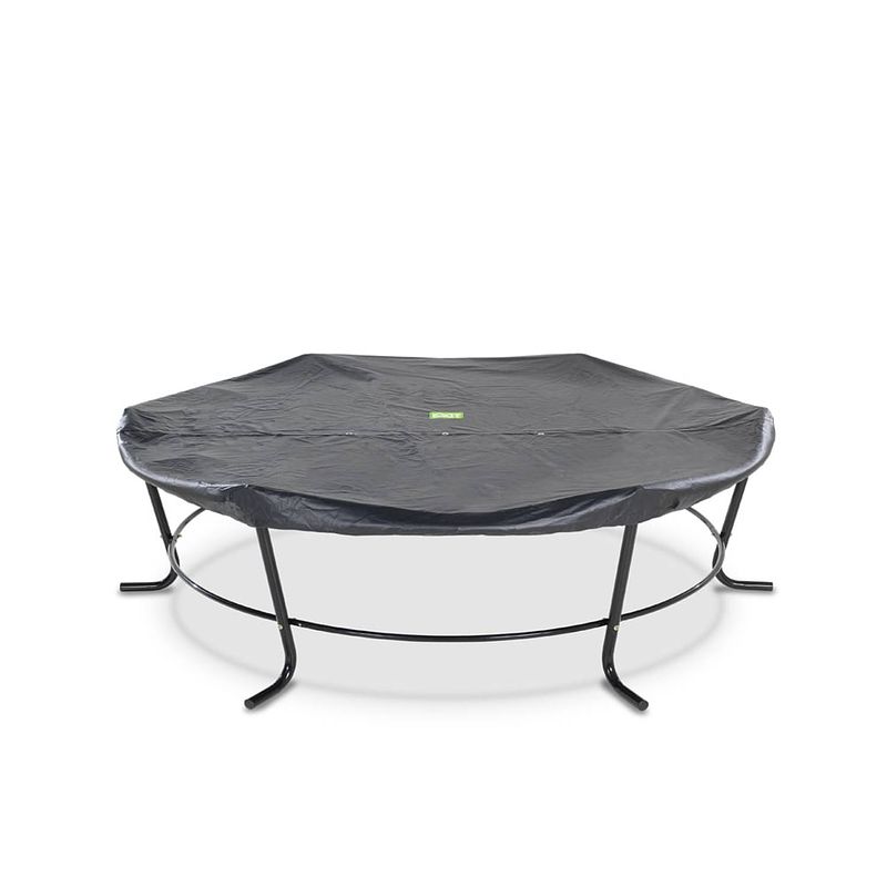 Foto van Beschermhoes premium - exit trampoline - 305 cm - zwart