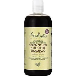 Foto van Shea moisture shampoo jamaicaanse zwarte castorolie - 473 ml