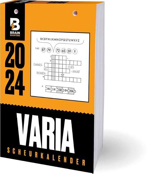 Foto van Brain booster varia scheurkalender - 2024 - paperback (9789464326031)