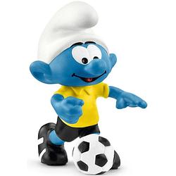 Foto van Smurf met voetbal schleich - speelfiguur schleich smurfen -20806