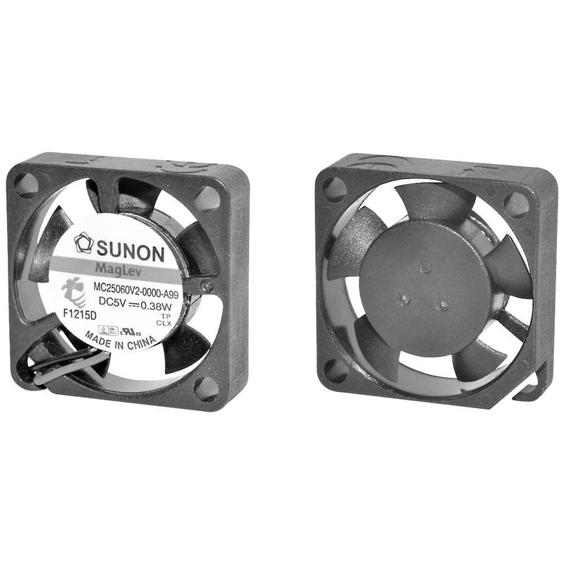 Foto van Sunon mf25060v1-1000u-a99 axiaalventilator 5 v/dc 5.09 m³/h (l x b x h) 6 x 25 x 25 mm