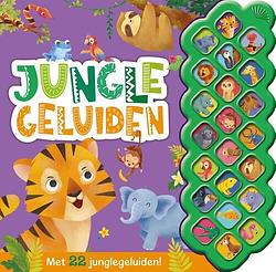 Foto van 22 geluidenboek junglegeluiden - hannah campling - kartonboekje;kartonboekje (9789036646031)