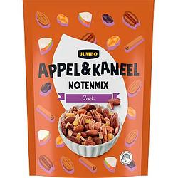 Foto van Jumbo appel & kaneel notenmix zoet 175g