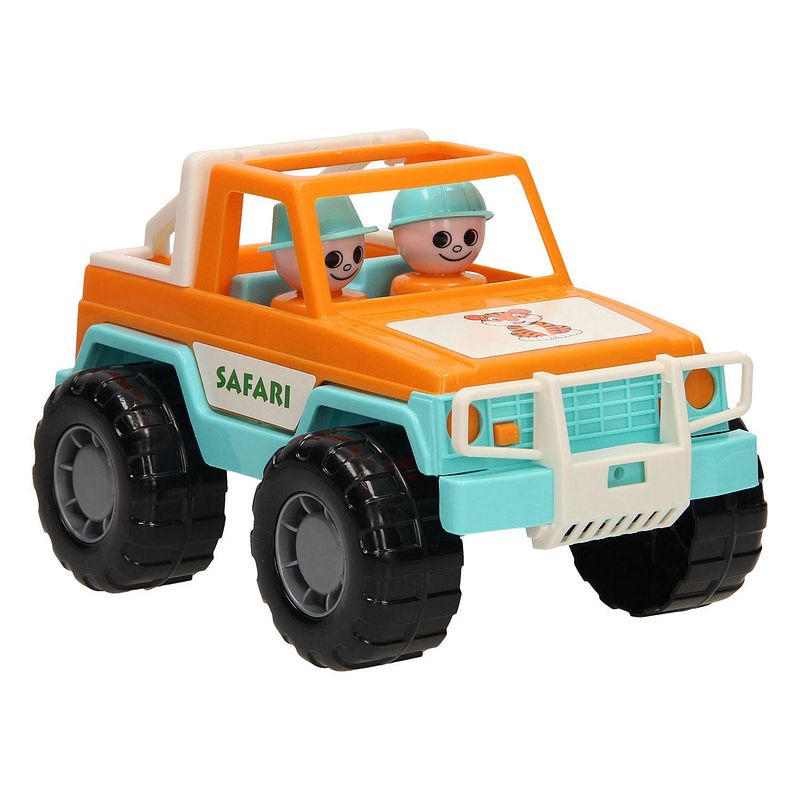 Foto van Cavallino toys jeep 66 jeep oranje