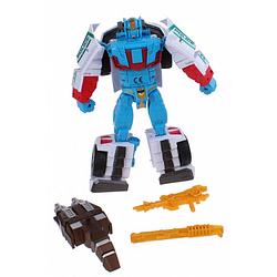 Foto van Jonotoys transformer blauw 4-delig 23 cm