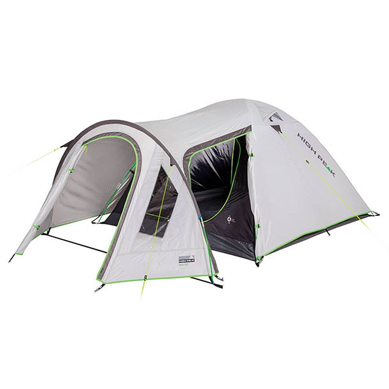 Foto van High peak koepeltent kira 4.0 350 x 240 x 130 cm grijs