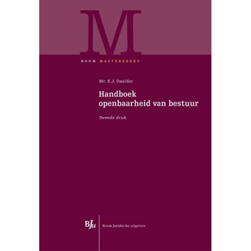 Foto van Handboek openbaarheid van bestuur - boom