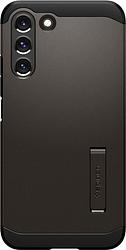 Foto van Spigen tough armor samsung galaxy s22 back cover grijs