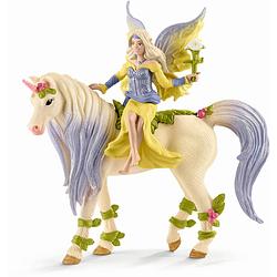 Foto van Elf sera met bloemen eenhoorn schleich - speelfiguur schleich bayala -70565