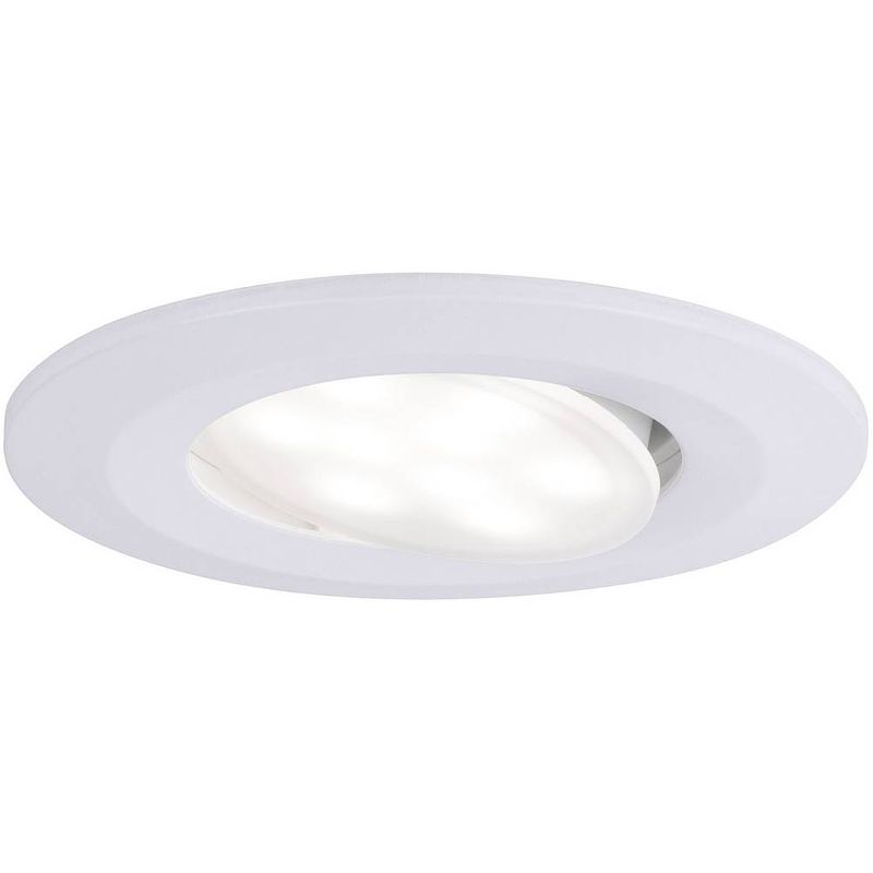 Foto van Paulmann calla led-inbouwlamp voor badkamer 6 w ip65 wit (mat)