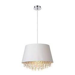 Foto van Lucide hanglamp dolti - wit - ø45 cm - leen bakker