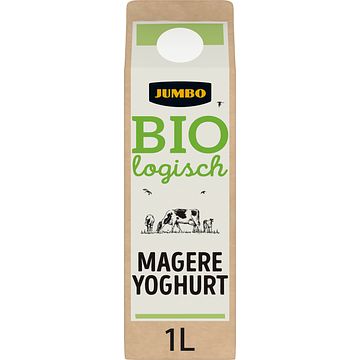 Foto van Jumbo biologisch verse magere yoghurt 1l