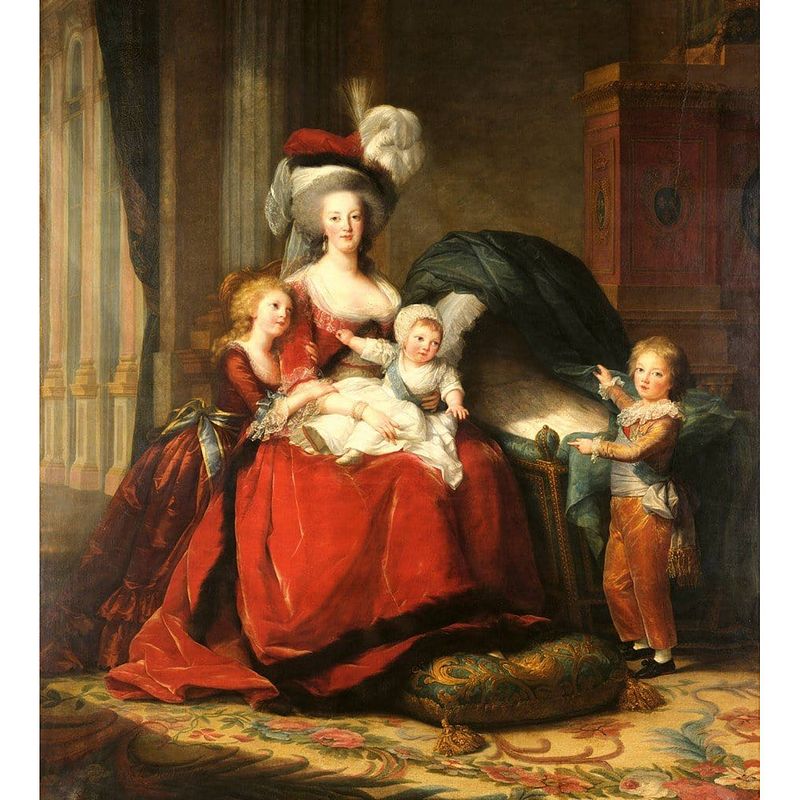 Foto van Dimex marie antoinette vlies fotobehang 225x250cm 3-banen