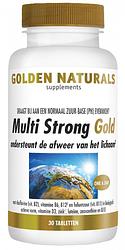 Foto van Golden naturals multi strong gold tabletten