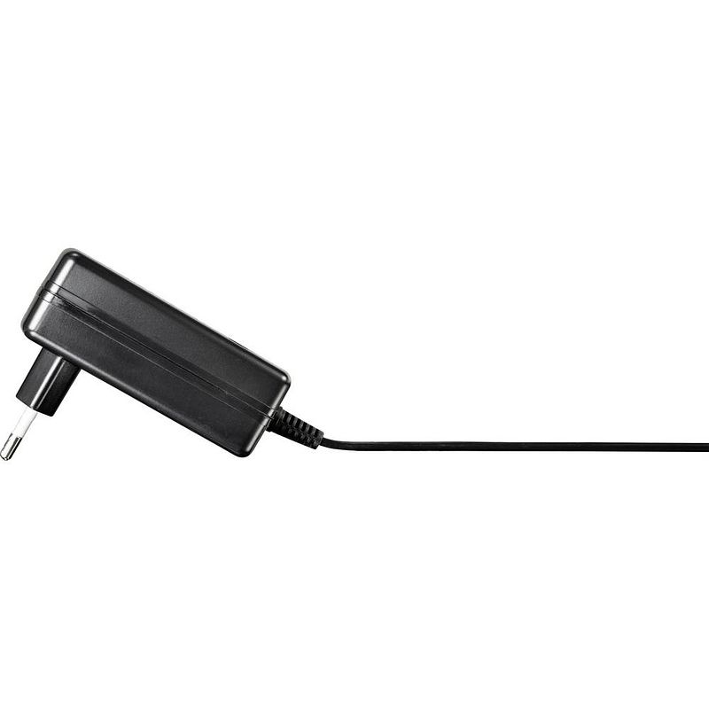 Foto van Voltcraft vc-11335620 stekkernetvoeding, instelbaar 9 v/dc, 12 v/dc, 15 v/dc, 18 v/dc, 20 v/dc, 24 v/dc 1.5 a 24 w uitgangsspanning regelbaar