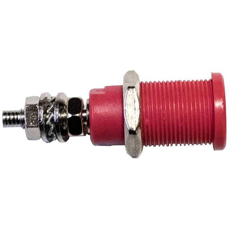 Foto van Mueller electric bu-31607-2 adapterstekker - rood