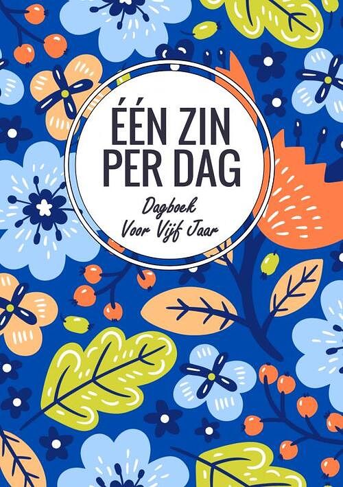 Foto van Boek cadeau - dankbaarheids dagboek / dankbaarheidsdagboek - "eén zin per dag" - boek cadeau - paperback (9789464651324)