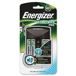 Foto van Energizer batterijlader pro charger, inclusief 4 x aa batterij, op blister