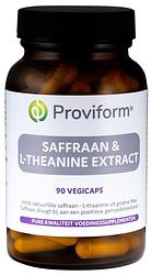 Foto van Proviform saffraan & l-theanine extract capsules