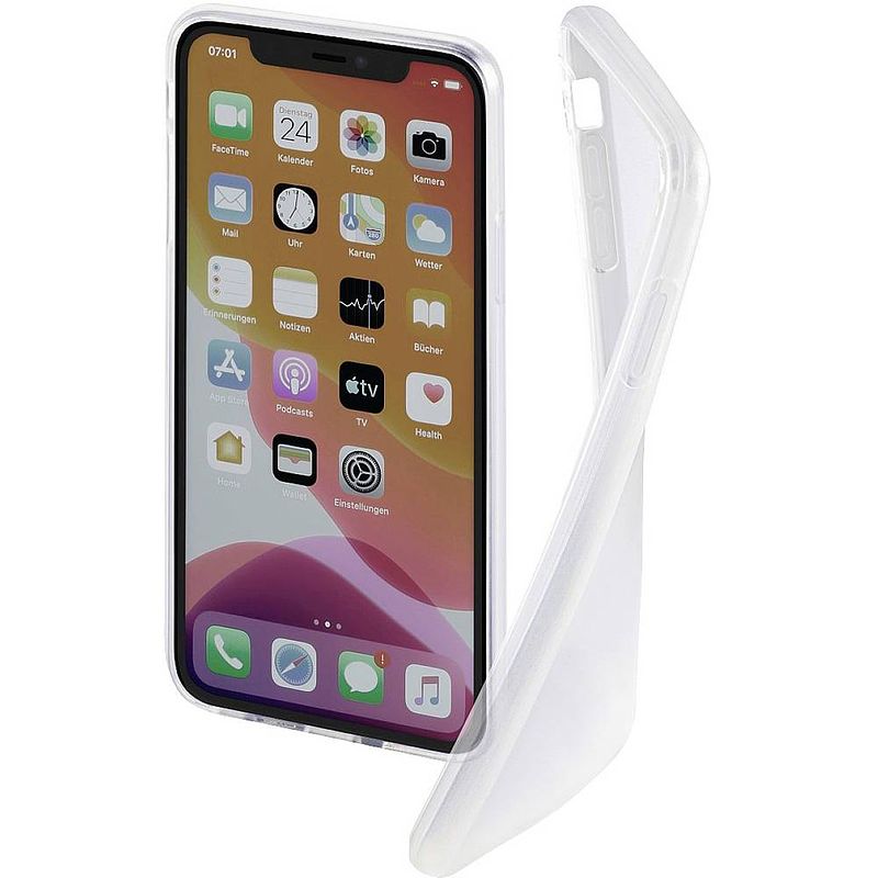 Foto van Hama crystal clear backcover apple iphone 12, iphone 12 pro transparant