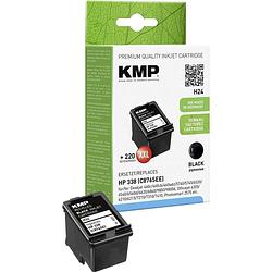 Foto van Kmp inkt vervangt hp 338 compatibel zwart h24 1022,4338