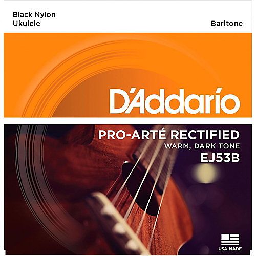 Foto van D'saddario ej87b pro arte titanium snarenset voor bariton ukelele