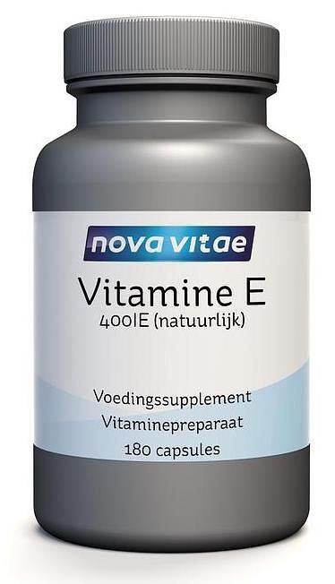 Foto van Nova vitae vitamine e 400iu capsules 180st