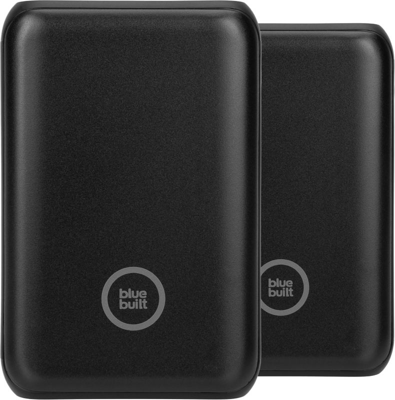 Foto van Bluebuilt powerbank 10.000 mah power delivery en quick charge duo pack zwart