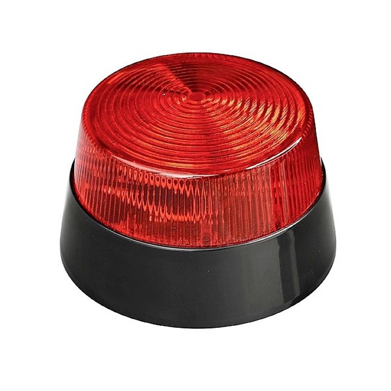 Foto van 33134 alarm-flitslicht rood binnen, buiten 12 v/dc