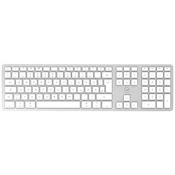 Foto van Mobility lab ml311869 toetsenbord bluetooth qwertz, duits, macintosh zilver multipair-functie