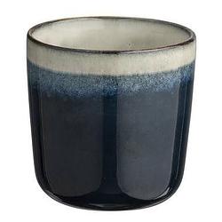 Foto van Mok dorean blauw stoneware 8,5xø8 cm - leen bakker