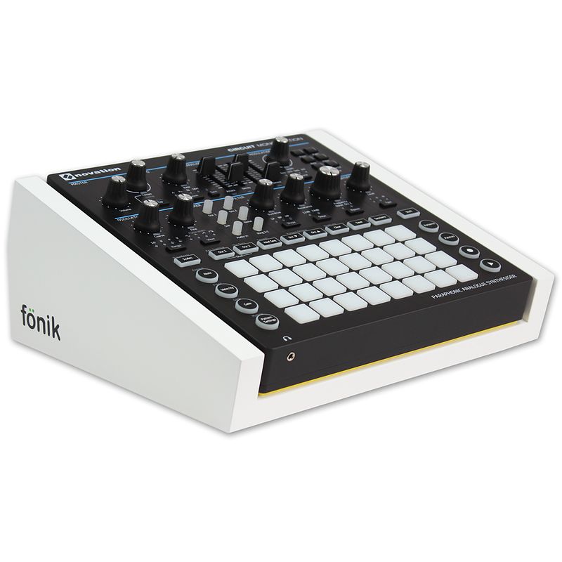 Foto van Fonik audio innovations novation circuit mono station white