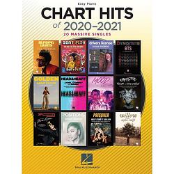 Foto van Hal leonard chart hits of 2020-2021 songboek voor piano