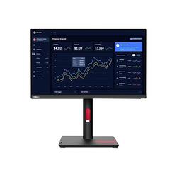 Foto van Lenovo thinkvision t22i-30 led-monitor 54.6 cm (21.5 inch) energielabel c (a - g) 1920 x 1080 pixel full hd 4 ms displayport, hdmi, audio-line-out, usb 3.2 gen