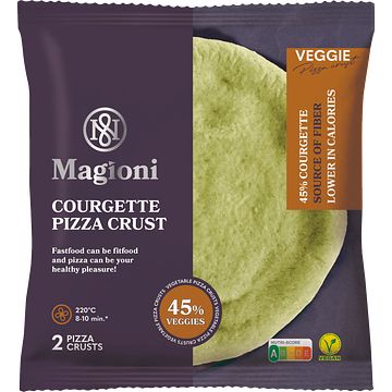 Foto van Magioni courgette pizzabodem 2x 195g bij jumbo