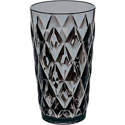 Foto van Koziol drinkglas chrystal l 450 ml thermoplast grijs