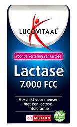 Foto van Lucovitaal lactase 7.000 fcc tabletten