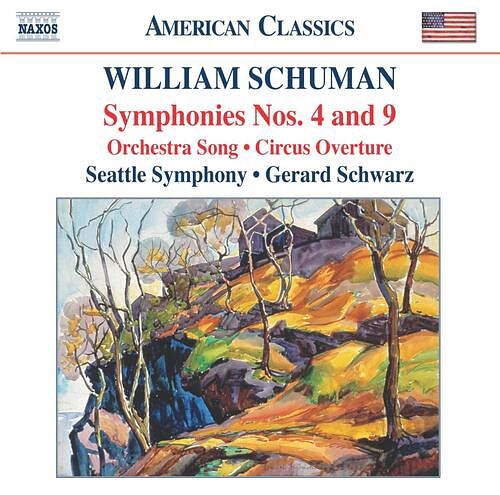 Foto van Schuman: symphonies nos 4 & 9 - cd (0636943925423)