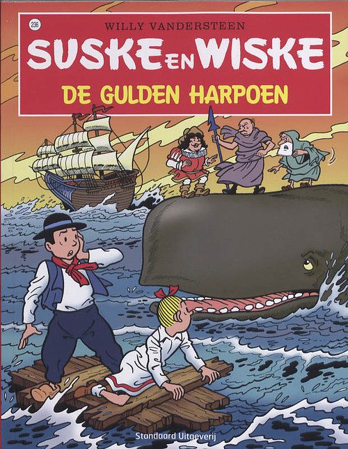 Foto van Suske en wiske 236 - de gulden harpoen - willy vandersteen - paperback (9789002237911)